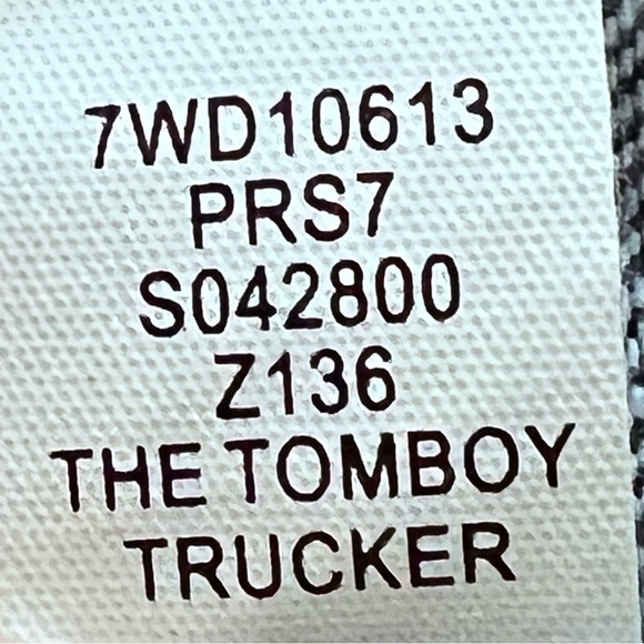 LUCKY BRAND The Tomboy Trucker Women's Denim Jean Jacket Size S - Picture 16 of 16